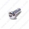 4-40 CHROME BUTTON HEAD ALLEN BOLT